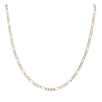 9ct Yellow Gold Figaro Chain 20"