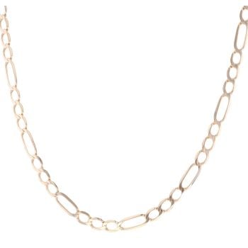 9ct Yellow Gold Figaro Chain 22"