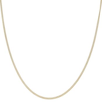 18ct Yellow Gold Curb Chain 24"