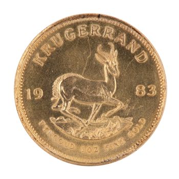 1983 1oz South Africa Krugerrand Coin
