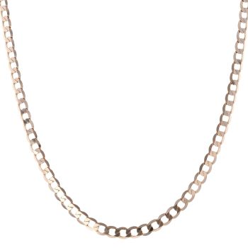 9ct Yellow Gold Curb Chain 20"
