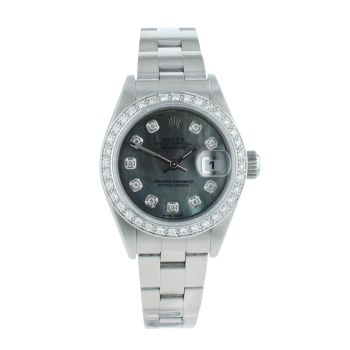 Rolex Custom Oyster Perpetual Date Pre Owned Watch Ref 79160