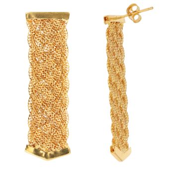 22ct Yellow Gold Fancy Dropper Earrings