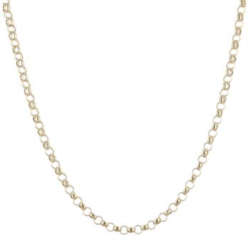 9ct Yellow Gold Belcher Chain 16"