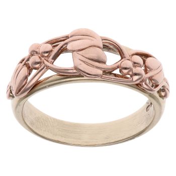 9ct Yellow and Rose Gold Tree Of Life Clogau Ring