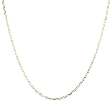 9ct Yellow Gold Flat Marine Chain 18"