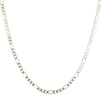 9ct Yellow Gold Figaro Chain 18"