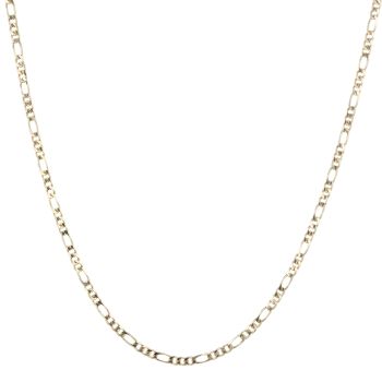 18ct Yellow Gold Figaro Chain 20"