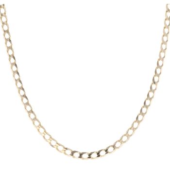 9ct Yellow Gold Curb Chain 20"