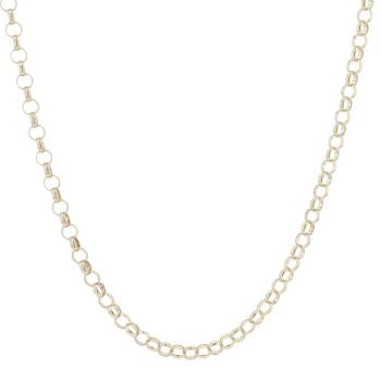 9ct Yellow Gold Belcher Chain 22"