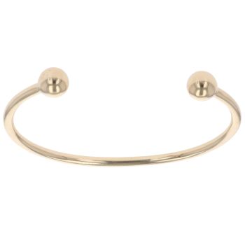 9ct Yellow Gold Torque Bangle