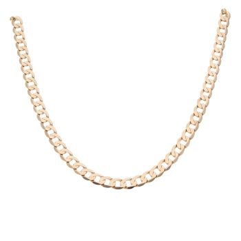 9ct Yellow Gold Curb Chain 20"