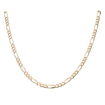 9ct Yellow Gold Figaro Chain 20"