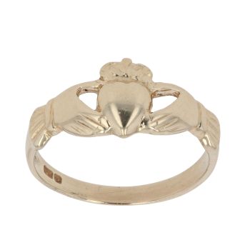 9ct Yellow Gold Claddagh Ring