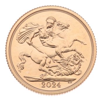 2024 Charles III UK Full Sovereign Coin