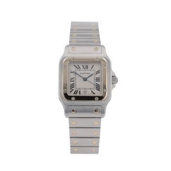 Cartier Santos Galbee Pre Owned Watch Ref 1566