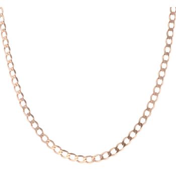 9ct Yellow Gold Curb Chain 24"