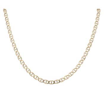 14ct Yellow Gold Anchor Chain 22"