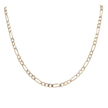 9ct Yellow Gold Figaro Chain 20"