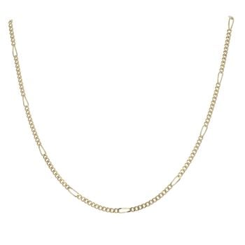 9ct Yellow Gold Figaro Chain 20"