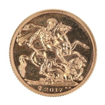 2017 Elizabeth II Full Sovereign Coin