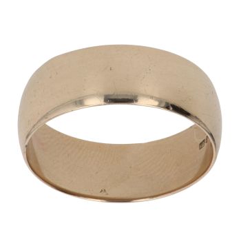 9ct Yellow Gold 7.8mm Wedding Band