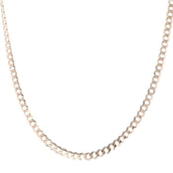 9ct Yellow Gold Curb Chain 24"