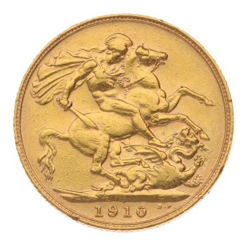 1910 Edward VII Full Sovereign Coin