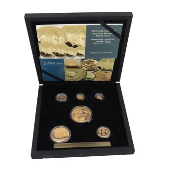 2023 King Charles III Accession Six Piece Sovereign Set