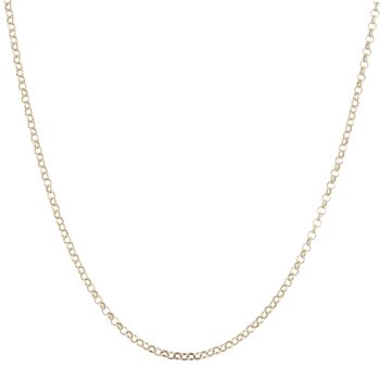 9ct Yellow Gold Belcher Chain 18"