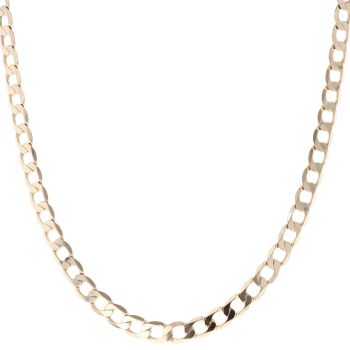 9ct Yellow Gold Curb Chain 20"