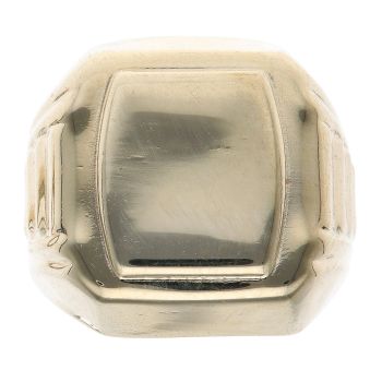 14ct Yellow Gold Watch Style Signet Ring