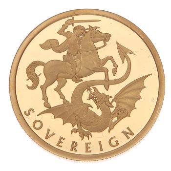 2020 Elizabeth II Fifth Portrait UK Full Sovereign Coin