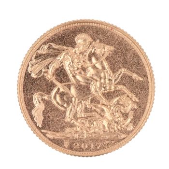2017 Elizabeth II Full Sovereign Coin