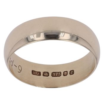 9ct Yellow Gold 5.7mm Wedding Band