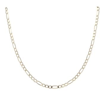 9ct Yellow Gold Figaro Chain 18"