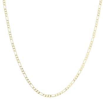 9ct Yellow Gold Figaro Chain 20"