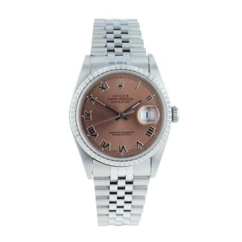Rolex Datejust Pre Owned Watch Ref 16220