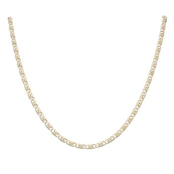 14ct Yellow Gold Snail Chain 18"