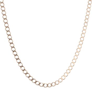 9ct Yellow Gold Curb Chain 20"