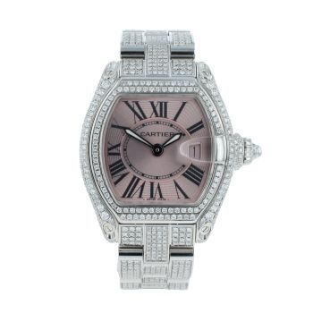 Cartier Custom Ice Roadster Pre Owned Watch Ref 2675