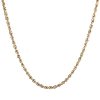 9ct Yellow Gold Rope Chain 20"