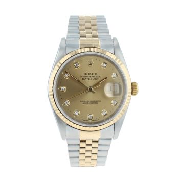 Rolex Datejust Pre Owned Watch Ref 16233