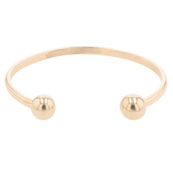 9ct Yellow Gold Torque Bangle