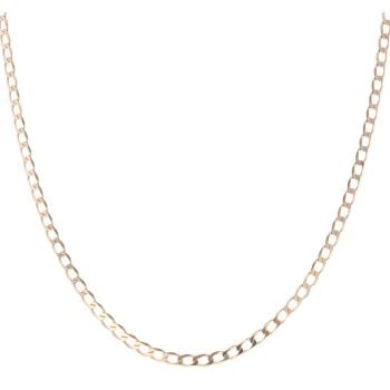 9ct Yellow Gold Curb Chain 18"