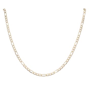 9ct Yellow Gold Figaro Chain 24"
