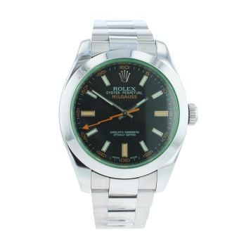 Rolex Milgauss Pre Owned Watch Ref 116400GV