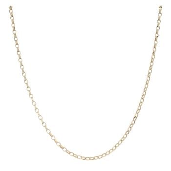 9ct Yellow Gold Belcher Chain 20"