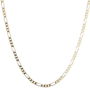 18ct Yellow Gold Figaro Chain 20"