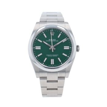 Rolex Oyster Perpetual Pre Owned Watch Ref 124300